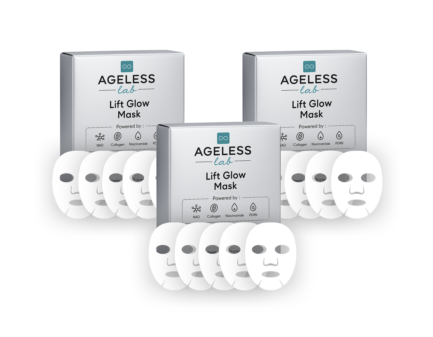 Ageless Lab Face Mask Offer: 3 Month Supply
