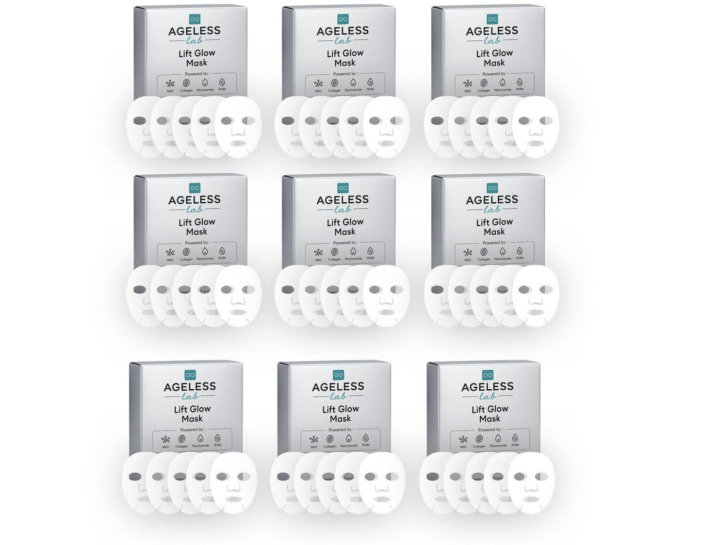 Ageless Lab Face Mask Offer: 9 Month Supply